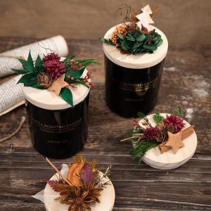 immortal flower scented candle gift box