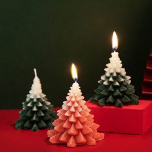 Christmas Tree Scented Candles Creative Sculpture Candles Home Decor Candles Christmas Gifts