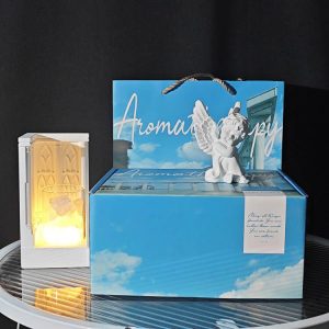 City of Angels diffuser Creative sculpture night light diffuser stone European architectural