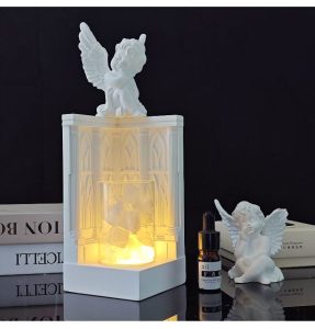 City of Angels diffuser Creative sculpture night light diffuser stone European architectural